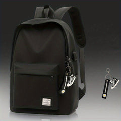 Casual Oxford Backpack Waterproof Student School Bag Large Capacity