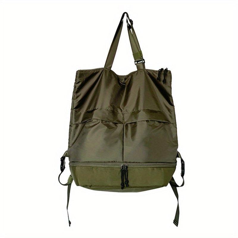 Casual Commuter Large Capacity Tote Bag Water Resistant Backpack
