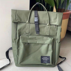 Casual Large Capacity Backpack, Adjustable Straps, Dirty Resistant