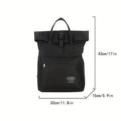 Casual Large Capacity Backpack, Adjustable Straps, Dirty Resistant