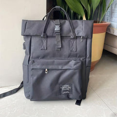 Casual Large Capacity Backpack, Adjustable Straps, Dirty Resistant