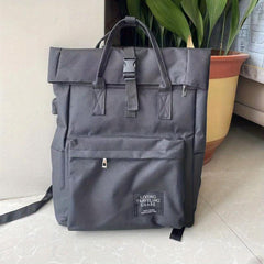 Casual Large Capacity Backpack, Adjustable Straps, Dirty Resistant