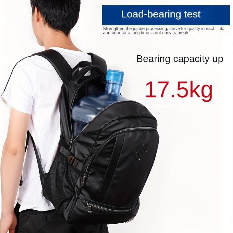 Men's Double Shoulder Backpack with Large Capacity Business Computer Bag