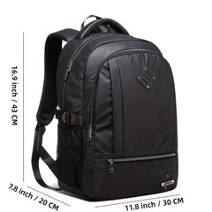 Men's Double Shoulder Backpack with Large Capacity Business Computer Bag