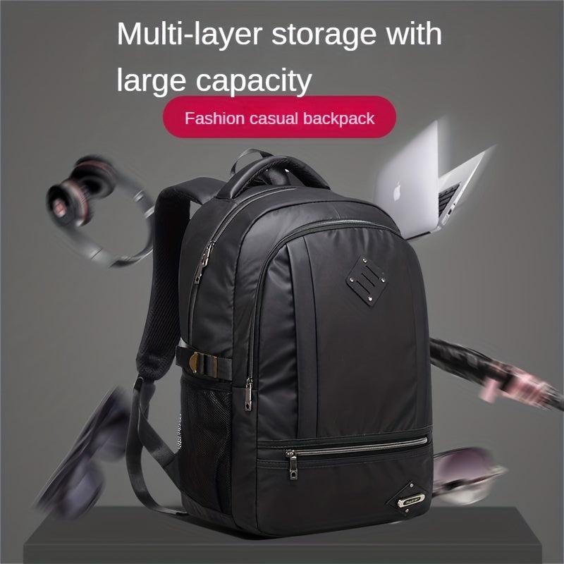 Men's Double Shoulder Backpack with Large Capacity Business Computer Bag