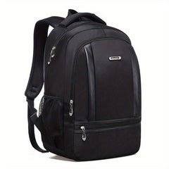 Men's Double Shoulder Backpack with Large Capacity Business Computer Bag
