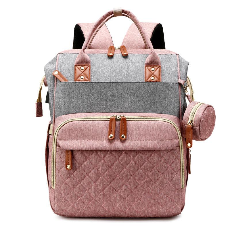 Mother Father Baby Backpack with Water Bottle Holders