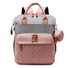 Mother Father Baby Backpack with Water Bottle Holders