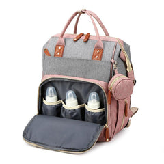 Mother Father Baby Backpack with Water Bottle Holders