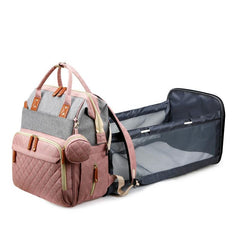 Mother Father Baby Backpack with Water Bottle Holders