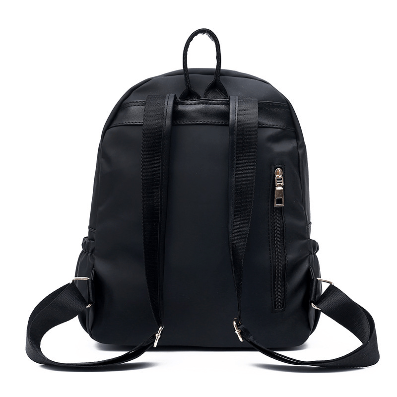 Large Capacity Solid Backpack for Women and Men