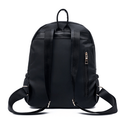 Large Capacity Solid Backpack for Women and Men
