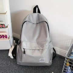 Casual Solid Backpack Travel Backpack School Bag
