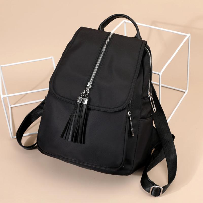 Fashionable School Bag Waterproof Oxford Cloth Large Capacity Backpack
