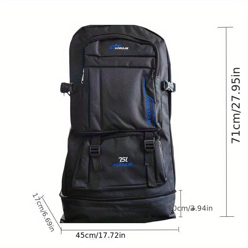 Men's Large Capacity Backpack Outdoor Sports Travel Hiking Camping Bag
