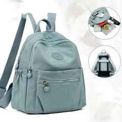 Large Capacity Casual Backpack Light Travel Bag Waterproof Aqua