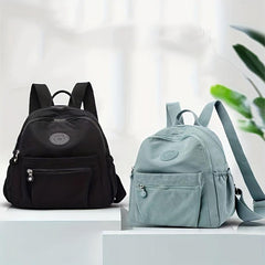 Large Capacity Casual Backpack Light Travel Bag Waterproof Aqua