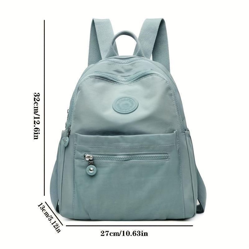 Large Capacity Casual Backpack Light Travel Bag Waterproof Aqua