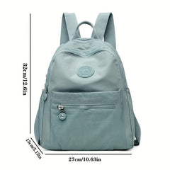 Large Capacity Casual Backpack Light Travel Bag Waterproof Aqua
