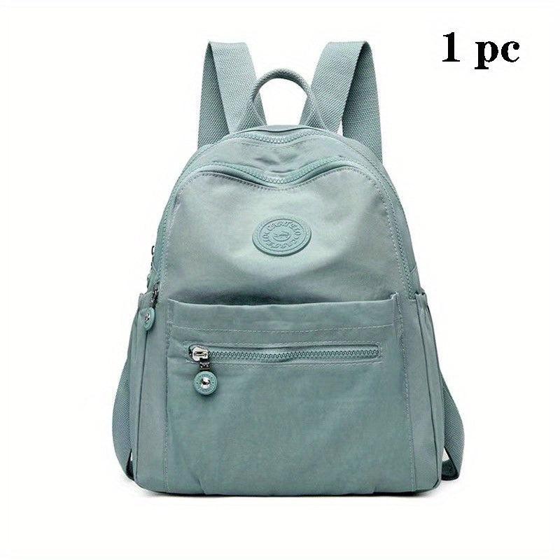 Large Capacity Casual Backpack Light Travel Bag Waterproof Aqua