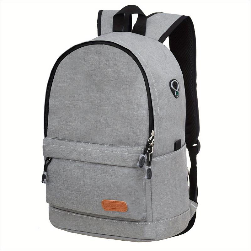 Backpack Men Double Shoulder Bag Large Capacity High School Students Bag