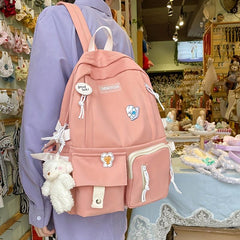 Large Capacity Casual Nylon Backpack