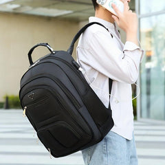 Large Capacity Outdoor Laptop Backpack with USB Charging Port