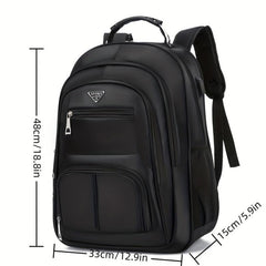 Large Capacity Outdoor Laptop Backpack with USB Charging Port