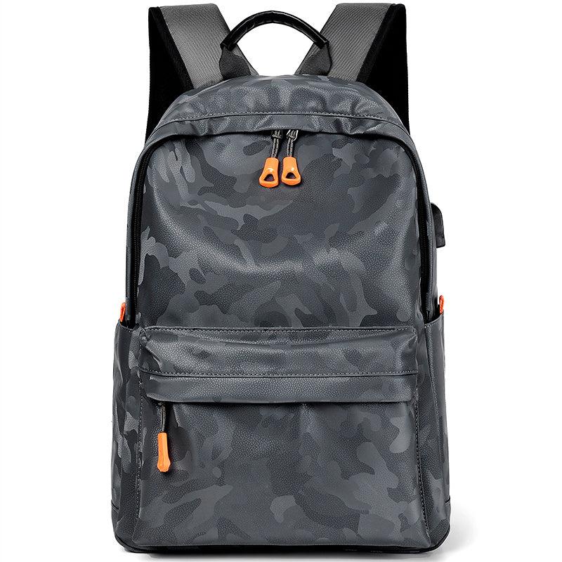 Student Casual Backpack - Camouflage Computer Backpack