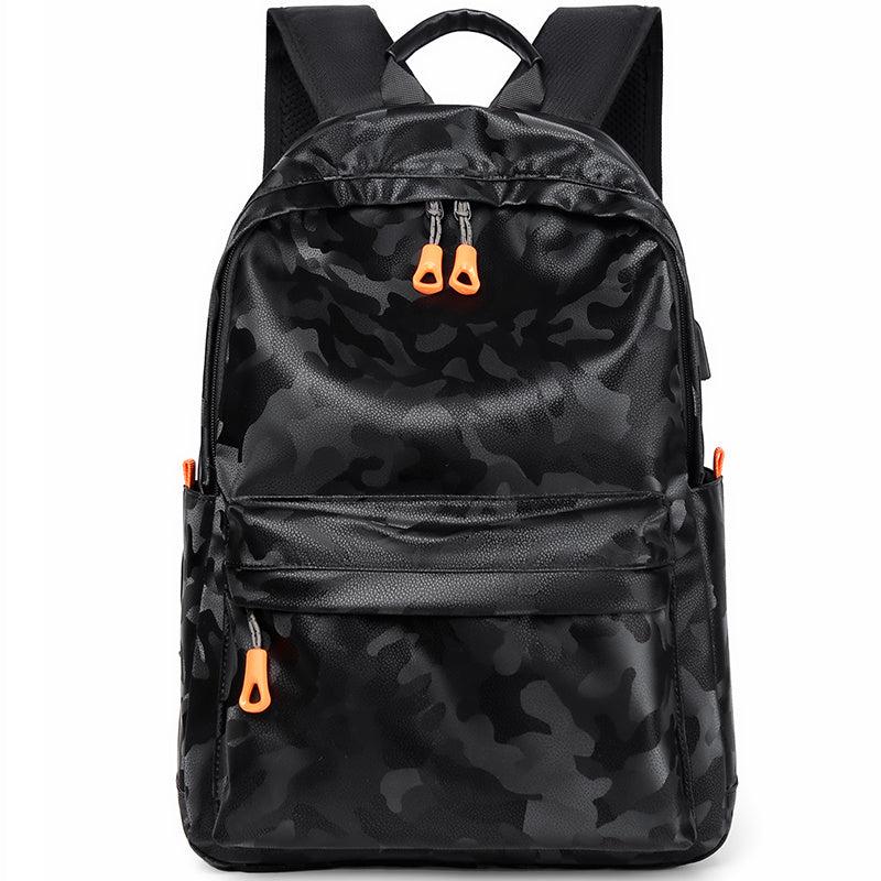 Student Casual Backpack - Camouflage Computer Backpack