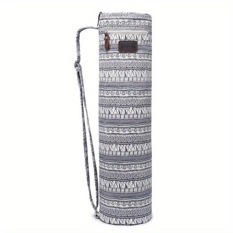 Yoga Mat Carrier Bag with Double Storage Pocket