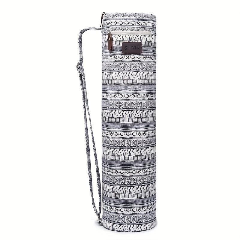 Yoga Mat Carrier Bag with Double Storage Pocket