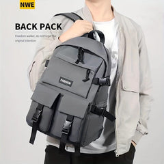 Large Capacity College Laptop Backpack