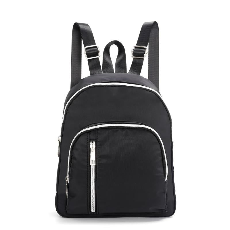 Durable Rucksack Zipper Casual Travel Backpack Outdoor Small Bag