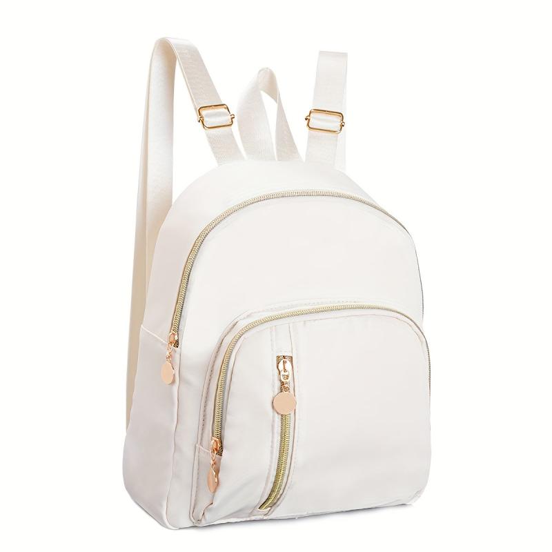 Durable Rucksack Zipper Casual Travel Backpack Outdoor Small Bag