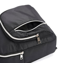Durable Rucksack Zipper Casual Travel Backpack Outdoor Small Bag
