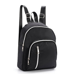 Durable Rucksack Zipper Casual Travel Backpack Outdoor Small Bag