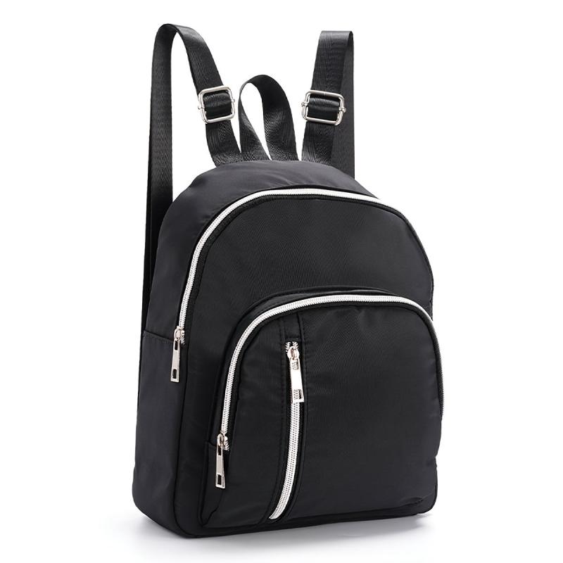 Durable Rucksack Zipper Casual Travel Backpack Outdoor Small Bag