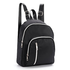 Durable Rucksack Zipper Casual Travel Backpack Outdoor Small Bag