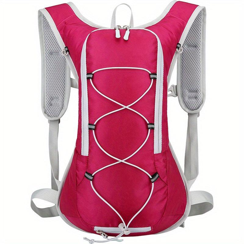 Outdoor Sports Backpack with Reflective Stripe and Survival Whistle