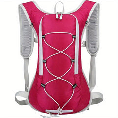 Outdoor Sports Backpack with Reflective Stripe and Survival Whistle