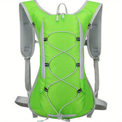 Outdoor Sports Backpack with Reflective Stripe and Survival Whistle