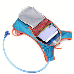Outdoor Sports Backpack with Reflective Stripe and Survival Whistle