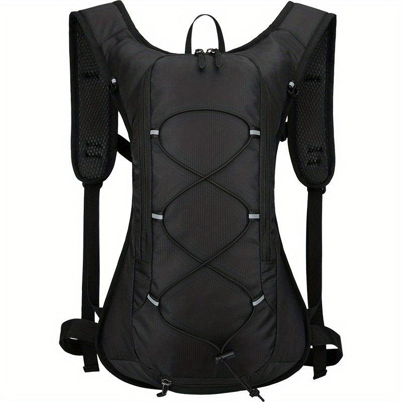 Outdoor Sports Backpack with Reflective Stripe and Survival Whistle
