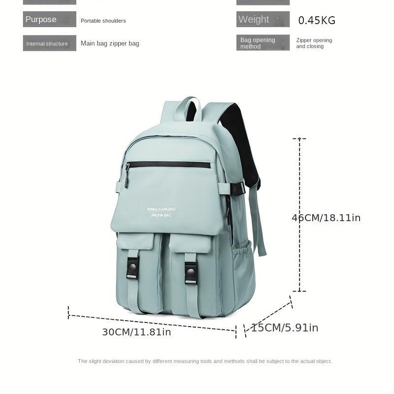 Waterproof Casual Backpack Travel Backpack Large Capacity Student Bag