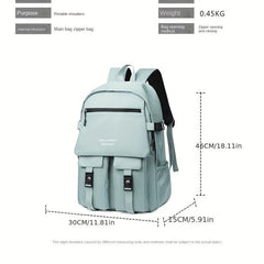 Waterproof Casual Backpack Travel Backpack Large Capacity Student Bag
