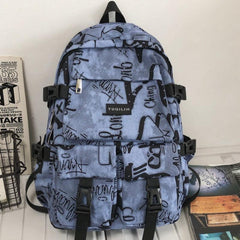 Large Capacity Schoolbag For Middle High School College Student Waterproof