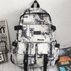 Large Capacity Schoolbag For Middle High School College Student Waterproof
