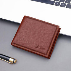 Travel Business Money Clip Wallet PU Leather Card Holder
