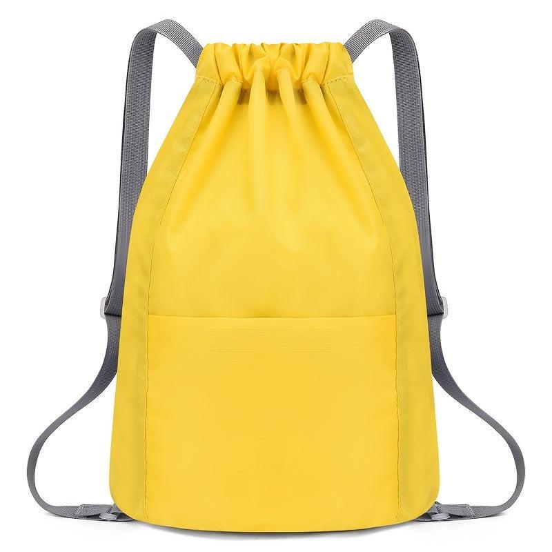 Casual Drawstring Backpack String Shoulder Yoga Bag